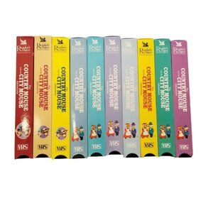 The Country and City Mouse VHS Lot Those Amazing Flying Machines Reader's Digest